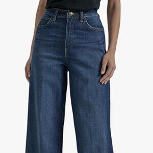 Lee Blue Flare Wide Leg Jeans
